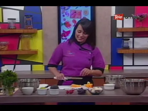 Vegetales con Vinagreta de aguacate