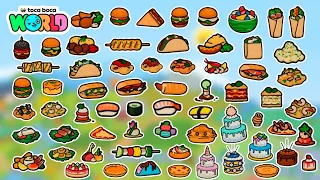 ALL NEW FREE FOOD RECIPES in Toca Boca World 2026
