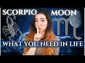 What is SCORPIO MOON SIGN What You NEED To Feel Fulfilled Secrets and Desires