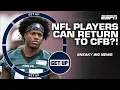 Several NFL players have been granted a restraining order to return to college football Get Up