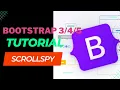 Bootstrap Scrollspy Bootstrap Tutorials Bootstrap 3 4 and Bootstrap 5