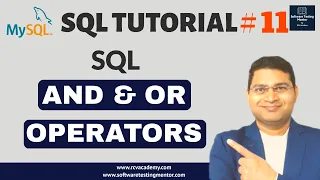 SQL Tutorial - SQL AND Operator SQL OR Operator SQL Operators