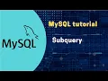MySQL Subquery How to write subqueries