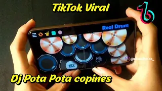 Download DJ COPINES( POTA POTA) - Real Drum Cover tiktok viral MP3