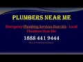 Emergency Plumbing Services Near Me Local Plumbers Near Me