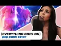 Download Lagu Everything Goes On - Porter Robinson (pop punk) | cover by Lunity