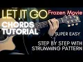 Idina Menzel From Frozen - Let It Go Chords Guitar Tutorial for Acoustic Cover
