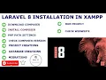 Install Laravel 8 Composer install Project Create Database Migrations Run Project Easy IT
