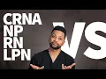 LPN vs RN vs NP vs CRNA Lifetime Earnings The ULTIMATE Salary Comparison Who makes more