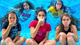 Desafio na piscina ao extremo (Jéssica Sousa)