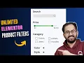 Add ANY WooCommerce Product Filters with Elementor