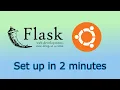 Flask tutorial How to set up a dev environment in Ubuntu