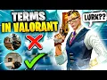 Terms Used In VALORANT You SHOULD KNOW