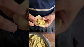 Rajasthani Dish Bakose making from Scratch