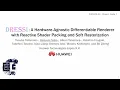 EG2022 - DRESSI A Hardware-Agnostic Differentiable Renderer with Reactive Shader Packing and