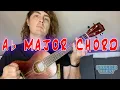 How to Play an A flat Major Chord on the Ukulele