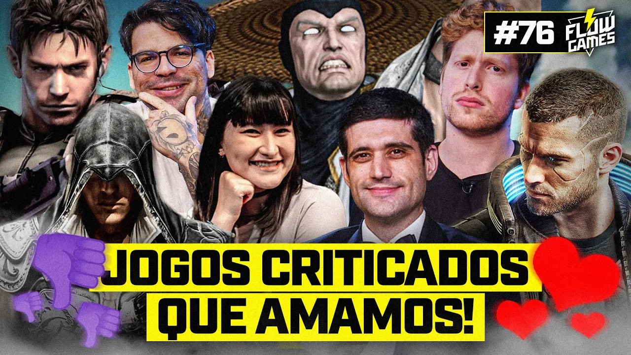 ESPECIAL JOGOS CRITICADOS que AMAMOS! - Ranking Flow Games! - FG #76