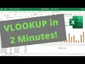 Excel VLOOKUP in 2 minutes