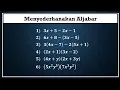 Download Lagu Cara mudah menyederhanakan bentuk aljabar + (Banyak soal latihannya)