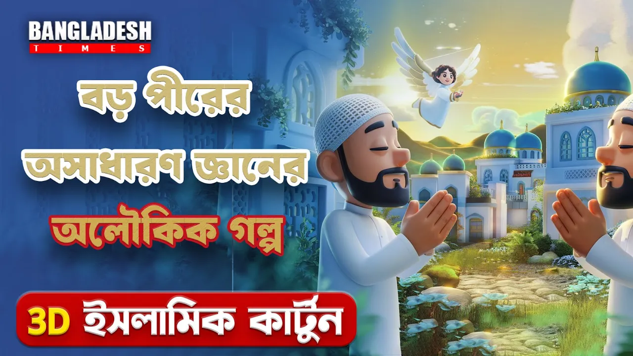 আব্দুল কাদের জিলানী (রহ.) এর কাহিনি | প্রতিদিনের ইসলামিক কার্টুন