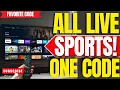 WOW I Found A Code With ALL The Live Sports Apps You NEED 2026