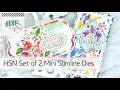 HSN Set of 2 Mini Slimline Dies Tutorial