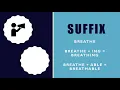Dropping the e When Adding a Suffix - Spell Hack