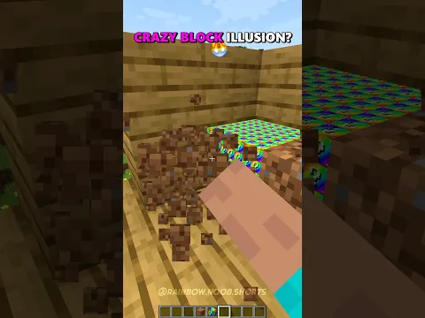 Minecraft Сrazy Block Illusion 😱 (Payphone)