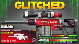 new GLITCHED ONE SHOT SNIPER META LOADOUT in Warzone BO7 Best FJX Imperium Class Setup