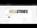 How to Register for Milestones