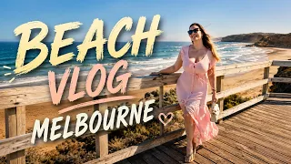 the trip that made me slow down beach day vlog