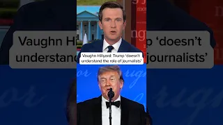 Vaughn Hillyard Trump doesn t understand the role of journalists