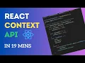 Master React Context API in Minutes - Simple Clear Explanation