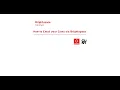 Sending Emails Via Brightspace Learners