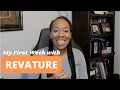 my first week on the job as a swe life at revature