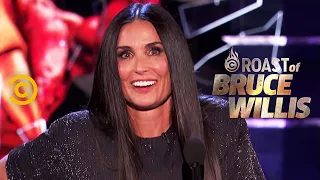 Demi Moore Spills on Life in the Moore-Willis Household - Roast of Bruce Willis