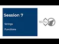 Session 7 - Strings Functions Programming with C ACM JUIT