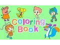 Nick Jr Coloring Book Pt 2 - Bubble Guppies Team Umizoomi Dora Peppa Pig
