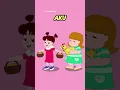 Download Lagu LAGU makan telur #shorts #divatheseries #animation