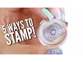5 Different Ways To Use A Nail Stamper