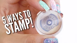5 Different Ways To Use A Nail Stamper