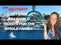 How We Got 8 FREE SeaWorld Tickets with This Military Hack