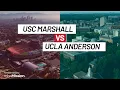 USC Marshall vs UCLA Anderson MBA Programs