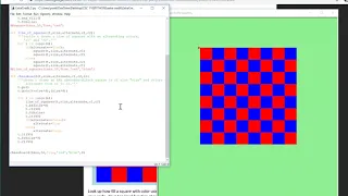 How to draw chessboard using python turtle module