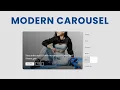 Build a Mind-Blowing Modern Carousel HTML CSS JavaScript Tutorial