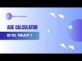Age Calculator Using HTML CSS JavaScript Create Your Own Age Calculator in 20 Minutes