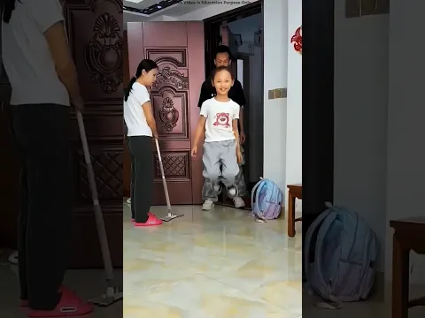 Imitating the younger sister turned out to be costly #Shorts