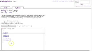 Codingbat - make