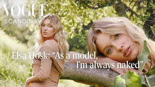 As a model I m always naked Elsa Hosk goes au naturale Vogue Scandinavia Cover Stars