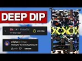 Glazing Wirtual for 30min for his Deep Dip World Record